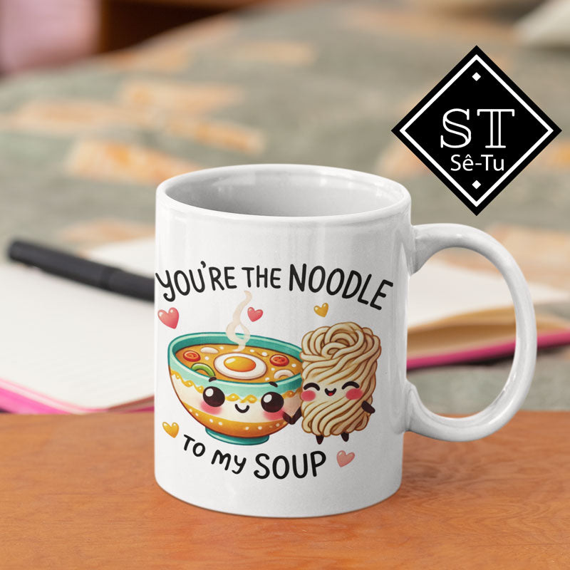 You're The Noodle To My Burger Mug